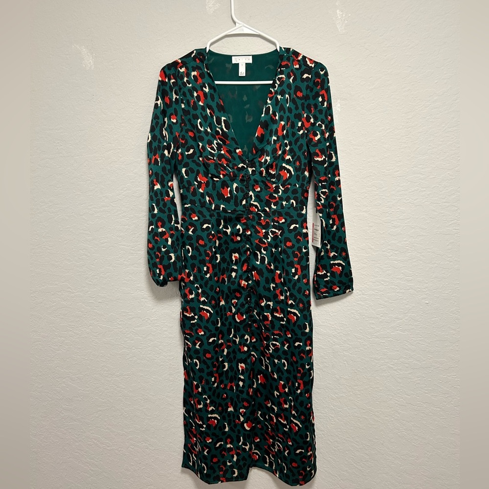 Fun cheetah print dress size S